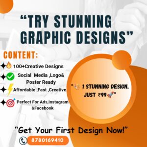 Graphic design social media creative for marketing promotion